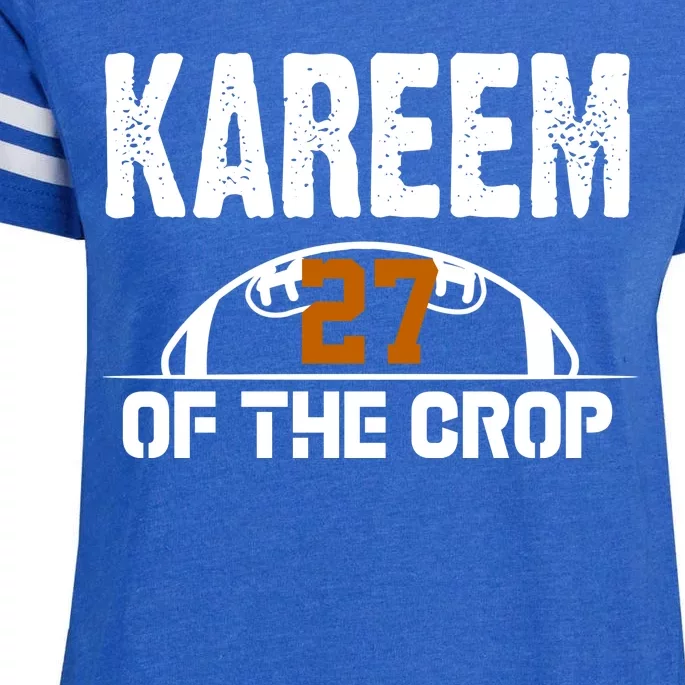 Kareem Of The Crop Number 27 Football Enza Ladies Jersey Football T-Shirt