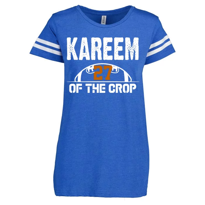 Kareem Of The Crop Number 27 Football Enza Ladies Jersey Football T-Shirt