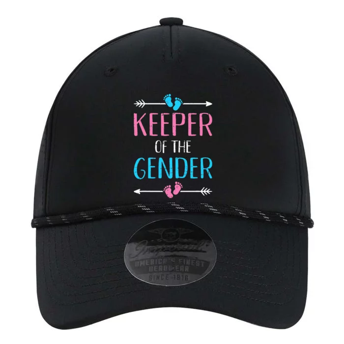 Keeper of the gender reveal baby announcement party supplies Performance The Dyno Cap