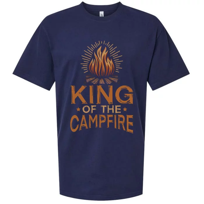 King Of The Campfire Vintage Sueded Cloud Jersey T-Shirt