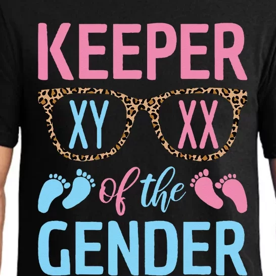 Keeper Of The Gender Baby Shower Gender Reveal Party Outfit Pajama Set