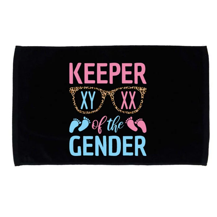 Keeper Of The Gender Baby Shower Gender Reveal Party Outfit Microfiber Hand Towel