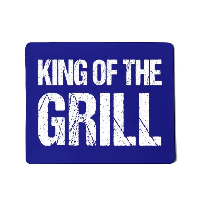 King Of The Grill Bbq Grill Barbecue Gift Mousepad