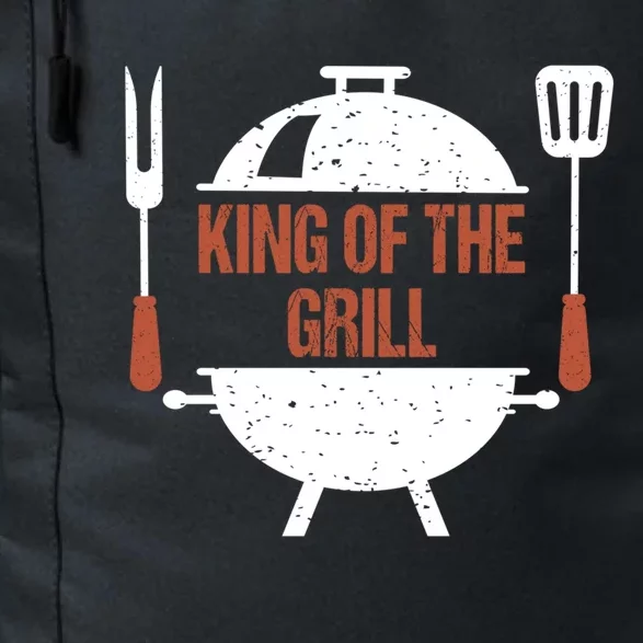 King Of The Grill Bbq Grill Barbecue Gift Daily Commute Backpack