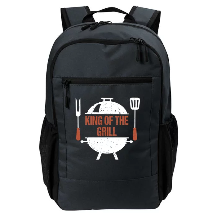 King Of The Grill Bbq Grill Barbecue Gift Daily Commute Backpack