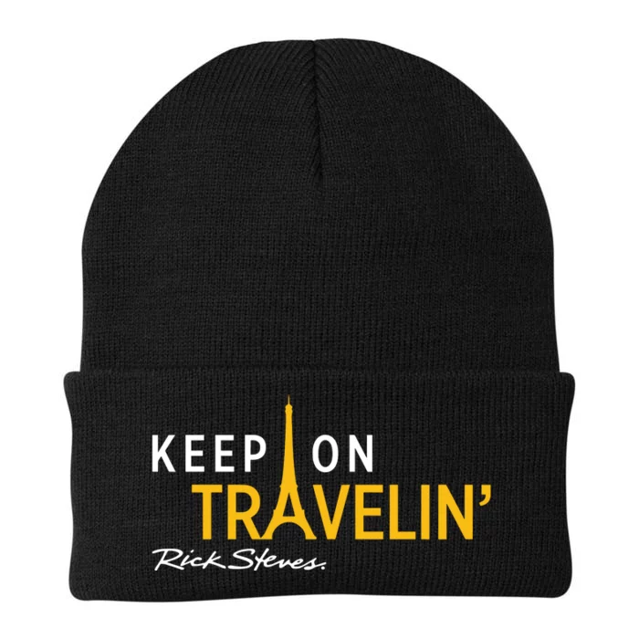 Keep On Travelin Rick Steves Knit Cap Winter Beanie