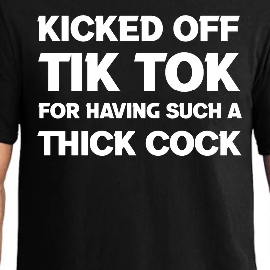 Kicked Off Tik Tok For Having Such A Thick Cock Pajama Set