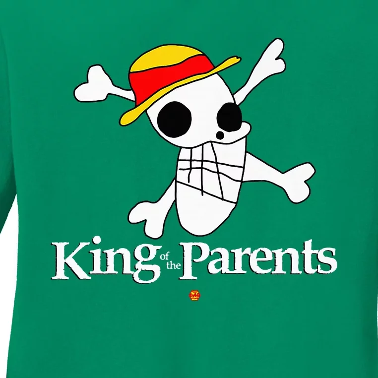 King Of The Parents Ladies Long Sleeve Shirt