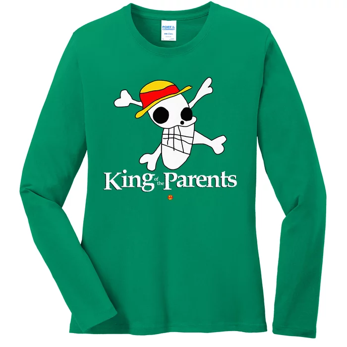 King Of The Parents Ladies Long Sleeve Shirt