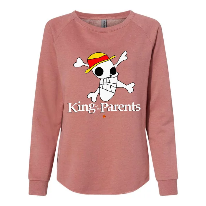 King Of The Parents Womens California Wash Sweatshirt