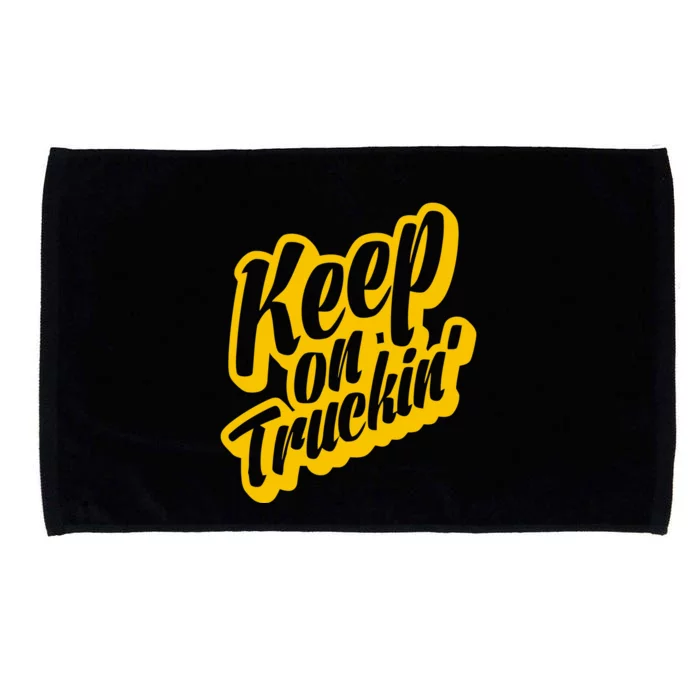 Keep On Truckin Microfiber Hand Towel