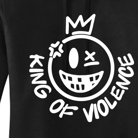 King Of Violence Women's Pullover Hoodie