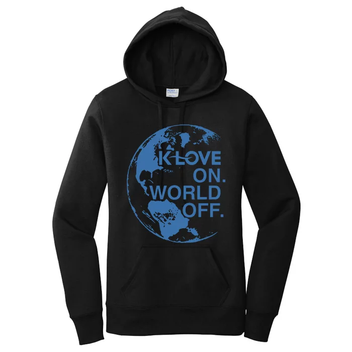 Klove On World Off Women's Pullover Hoodie