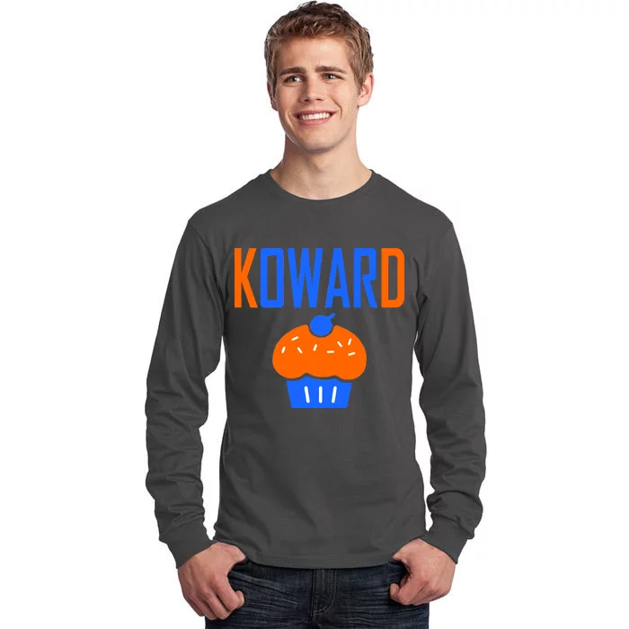 KOWARD Cupcake KD Oklahoma City Basketball Tall Long Sleeve T-Shirt