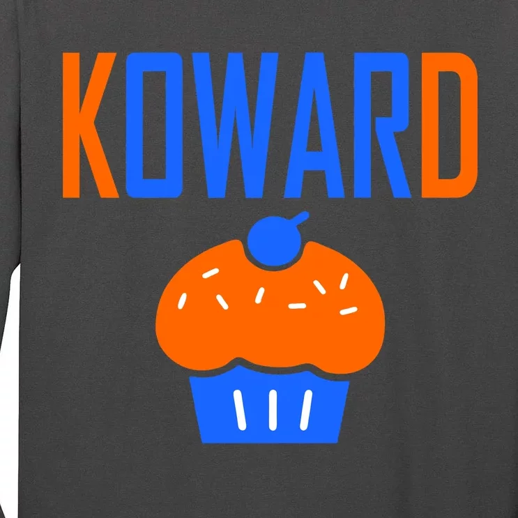 KOWARD Cupcake KD Oklahoma City Basketball Tall Long Sleeve T-Shirt