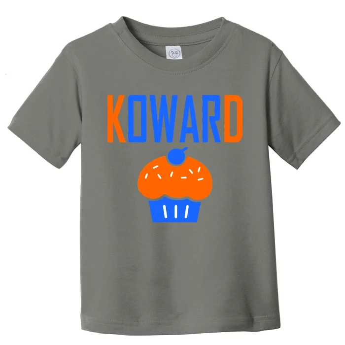 KOWARD Cupcake KD Oklahoma City Basketball Toddler T-Shirt