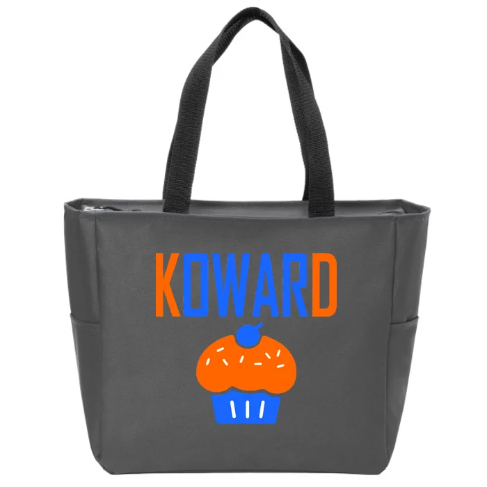 KOWARD Cupcake KD Oklahoma City Basketball Zip Tote Bag