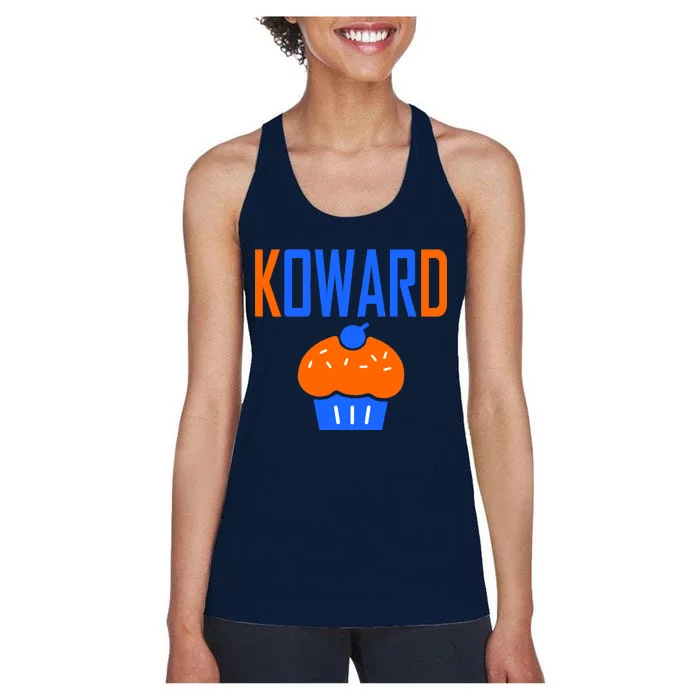 KOWARD Cupcake KD Oklahoma City Basketball Women's Racerback Tank