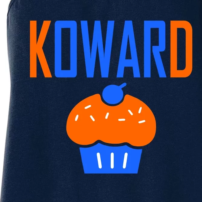 KOWARD Cupcake KD Oklahoma City Basketball Women's Racerback Tank