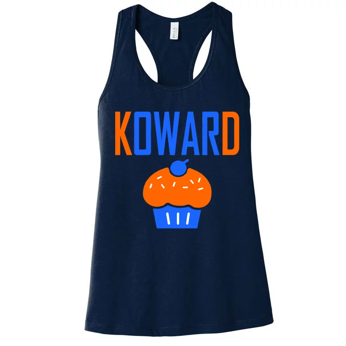 KOWARD Cupcake KD Oklahoma City Basketball Women's Racerback Tank