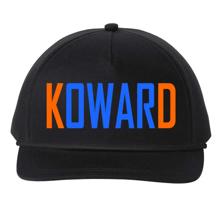 KOWARD KD Oklahoma City Basketball Fan Pride Snapback Five-Panel Rope Hat