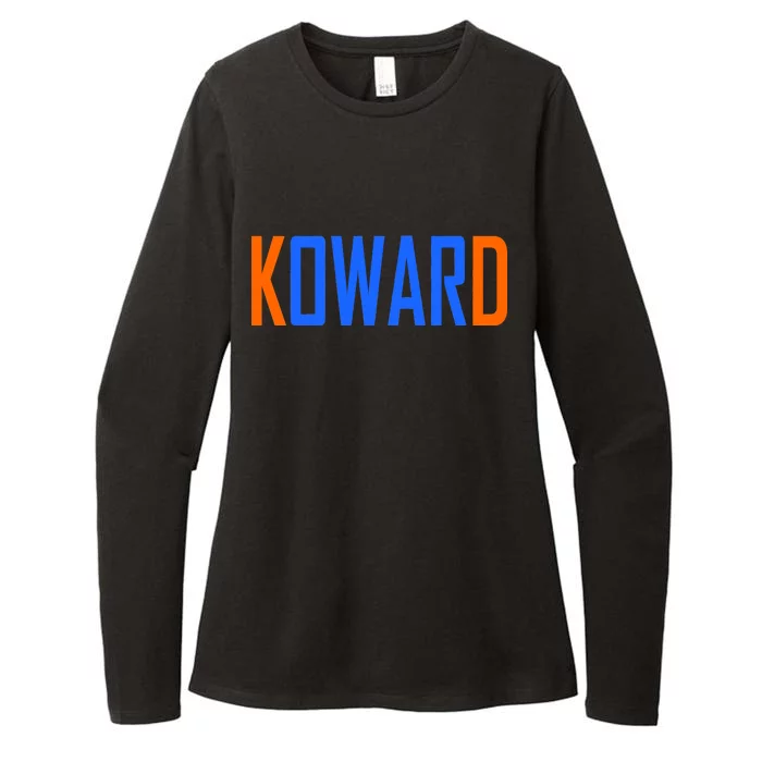 KOWARD KD Oklahoma City Basketball Fan Pride Womens CVC Long Sleeve Shirt