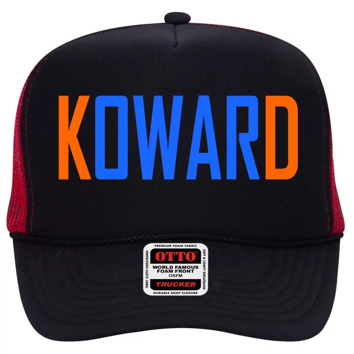 KOWARD KD Oklahoma City Basketball Fan Pride High Crown Mesh Trucker Hat