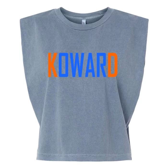 KOWARD KD Oklahoma City Basketball Fan Pride Garment-Dyed Women's Muscle Tee