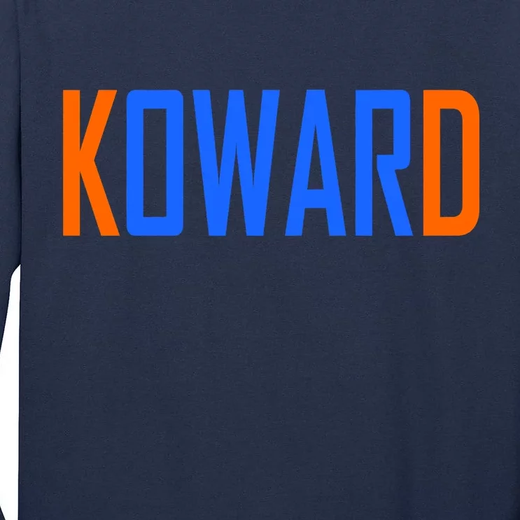 KOWARD KD Oklahoma City Basketball Fan Pride Tall Long Sleeve T-Shirt