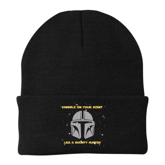 Karma’s On Your Scent Like Bounty Hunter TS Inspired Knit Cap Winter Beanie