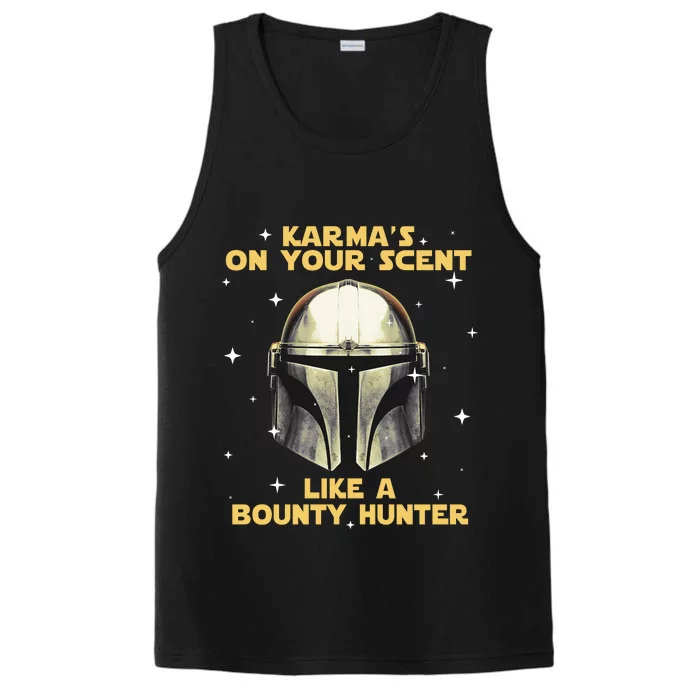 Karma’s On Your Scent Like A Hunter Performance Tank