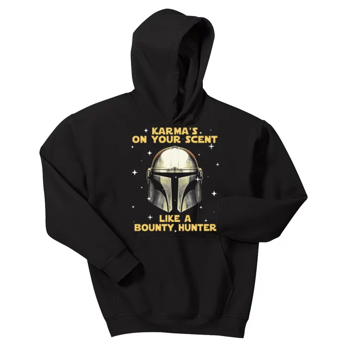 Karma’s On Your Scent Like A Hunter Kids Hoodie