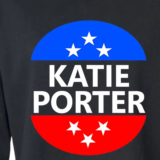 Katie Porter 2024 47th 47 President Election Vote Campaign Cropped Pullover Crew