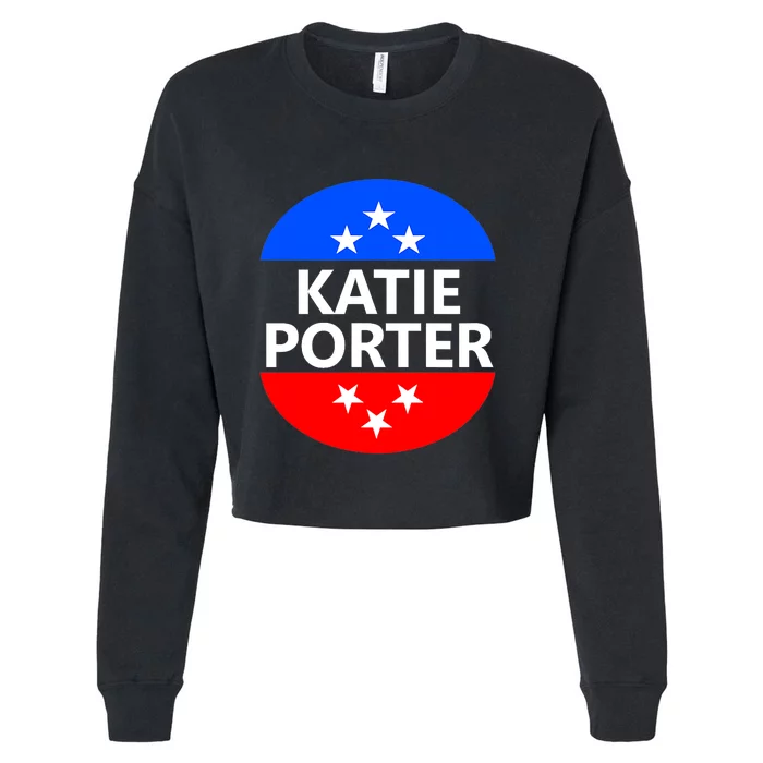 Katie Porter 2024 47th 47 President Election Vote Campaign Cropped Pullover Crew