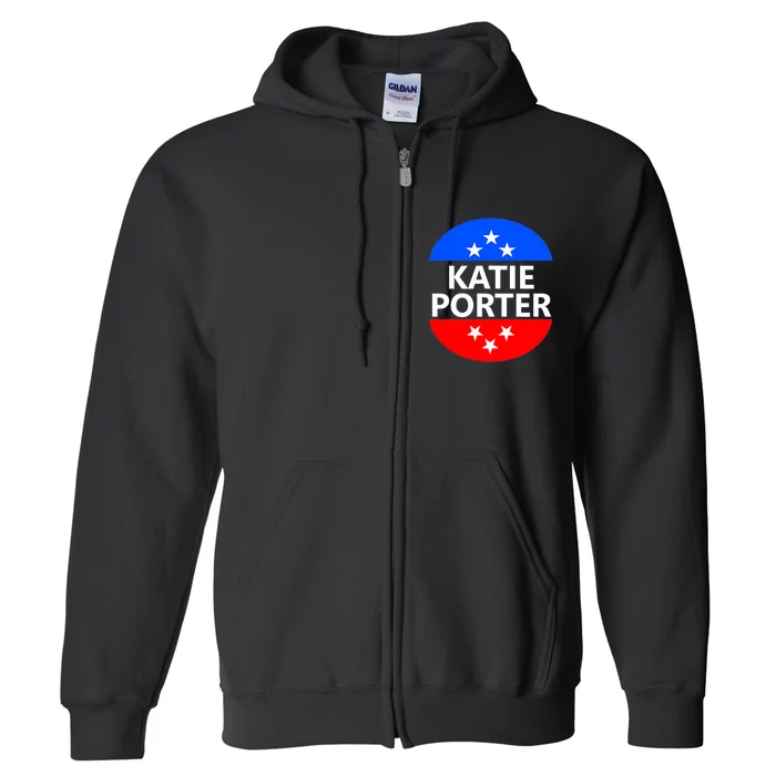 Katie Porter 2024 47th 47 President Election Vote Campaign Full Zip Hoodie