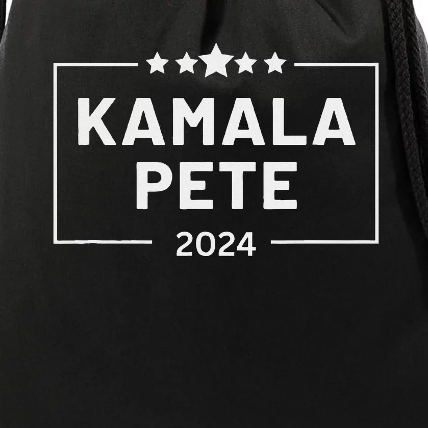 Kamala Pete 2024 Drawstring Bag