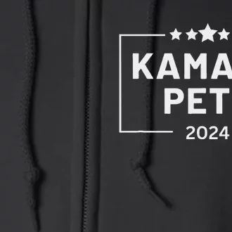 Kamala Pete 2024 Full Zip Hoodie