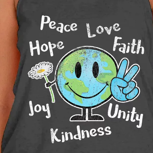 Kind Planet Anti Bullying UNITY DAY Orange Women's Knotted Racerback Tank