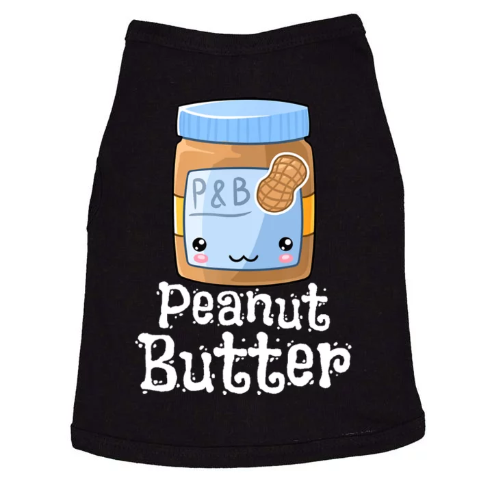 Kawaii Peanut Butter & Jelly PB&J Halloween Matching Designs Doggie Tank