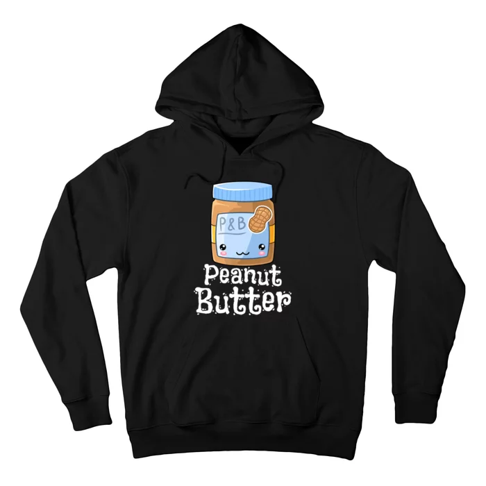 Kawaii Peanut Butter & Jelly PB&J Halloween Matching Designs Hoodie