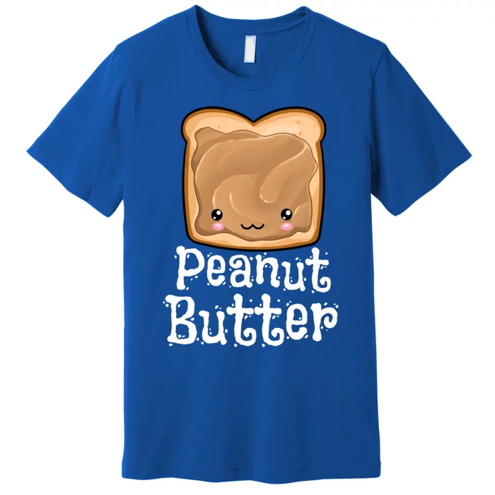 Kawaii Peanut Butter Jelly Pb And J Halloween Matching Twins Gift Premium T-Shirt