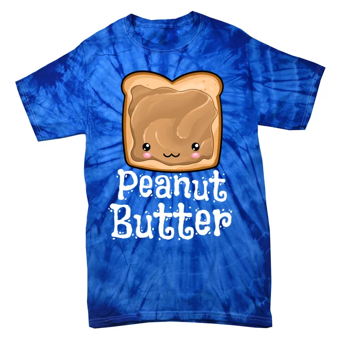 Kawaii Peanut Butter Jelly Pb And J Halloween Matching Twins Gift Tie-Dye T-Shirt