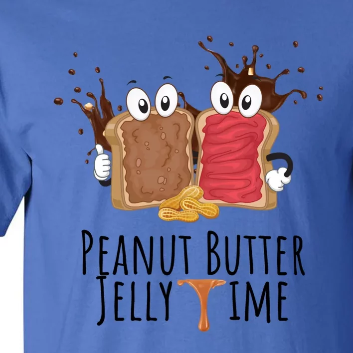 Kawaii Peanut Butter Lover Jelly Time Cute Matching Couples Cool Gift Tall T-Shirt