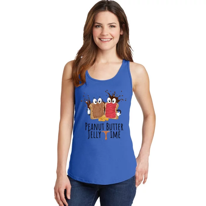 Kawaii Peanut Butter Lover Jelly Time Cute Matching Couples Cool Gift Ladies Essential Tank