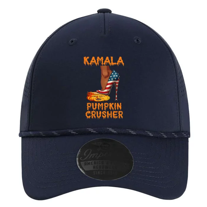 Kamala Pumpkin Crusher Funny Election Halloween Performance The Dyno Cap