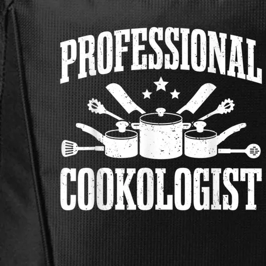 Kitchen Professional Cookologist Cook Chef City Backpack