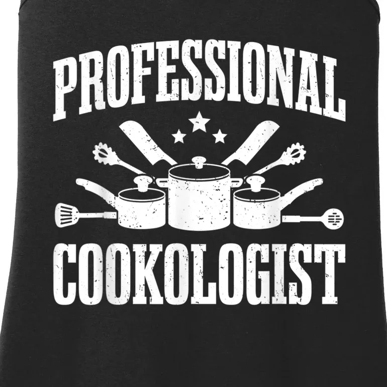 Kitchen Professional Cookologist Cook Chef Ladies Essential Tank