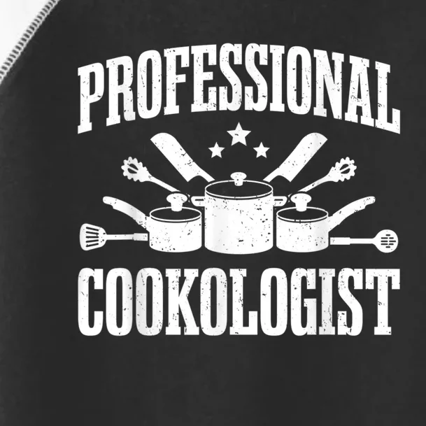 Kitchen Professional Cookologist Cook Chef Toddler Fine Jersey T-Shirt