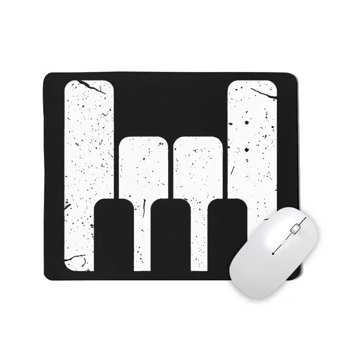 Keyboard Pianist Funny Musician Piano Rock Music Gift Mousepad