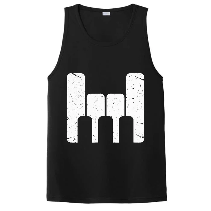 Keyboard Pianist Funny Musician Piano Rock Music Gift Performance Tank